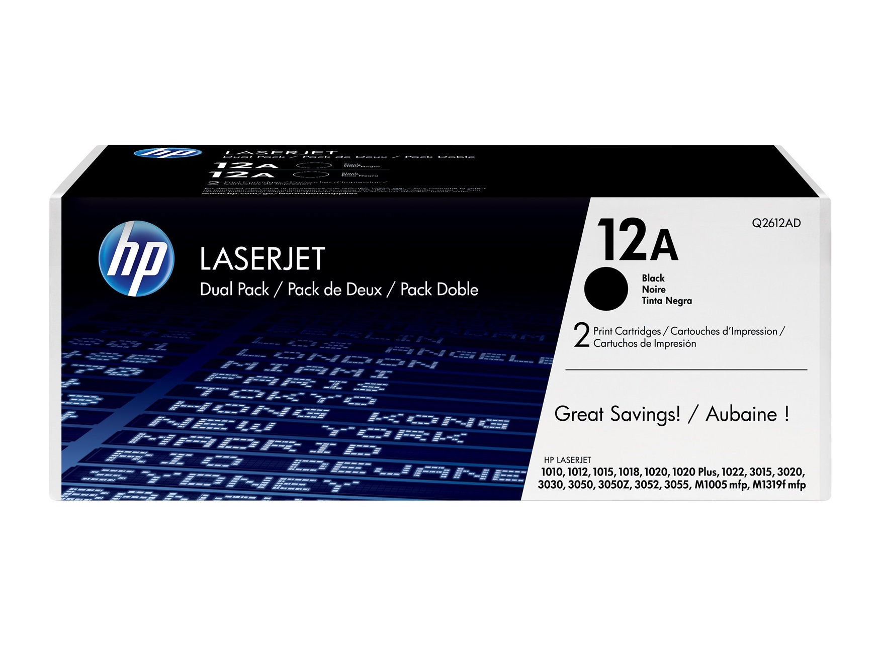 HP 12A LaserJet Toner Cartridge